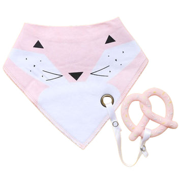 Baby Cotton Silicone Bib