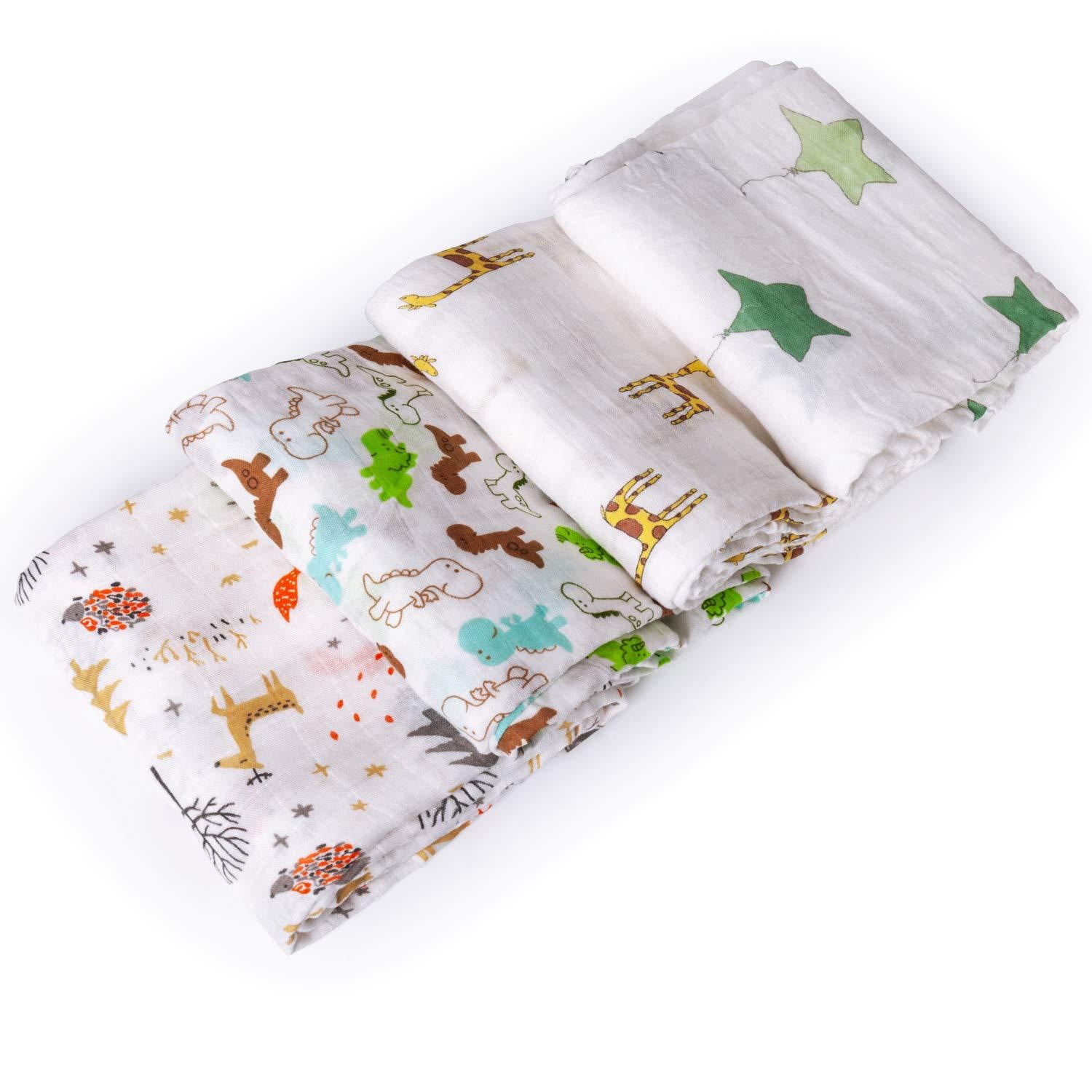 Bamboo Muslin Swaddle Blanket