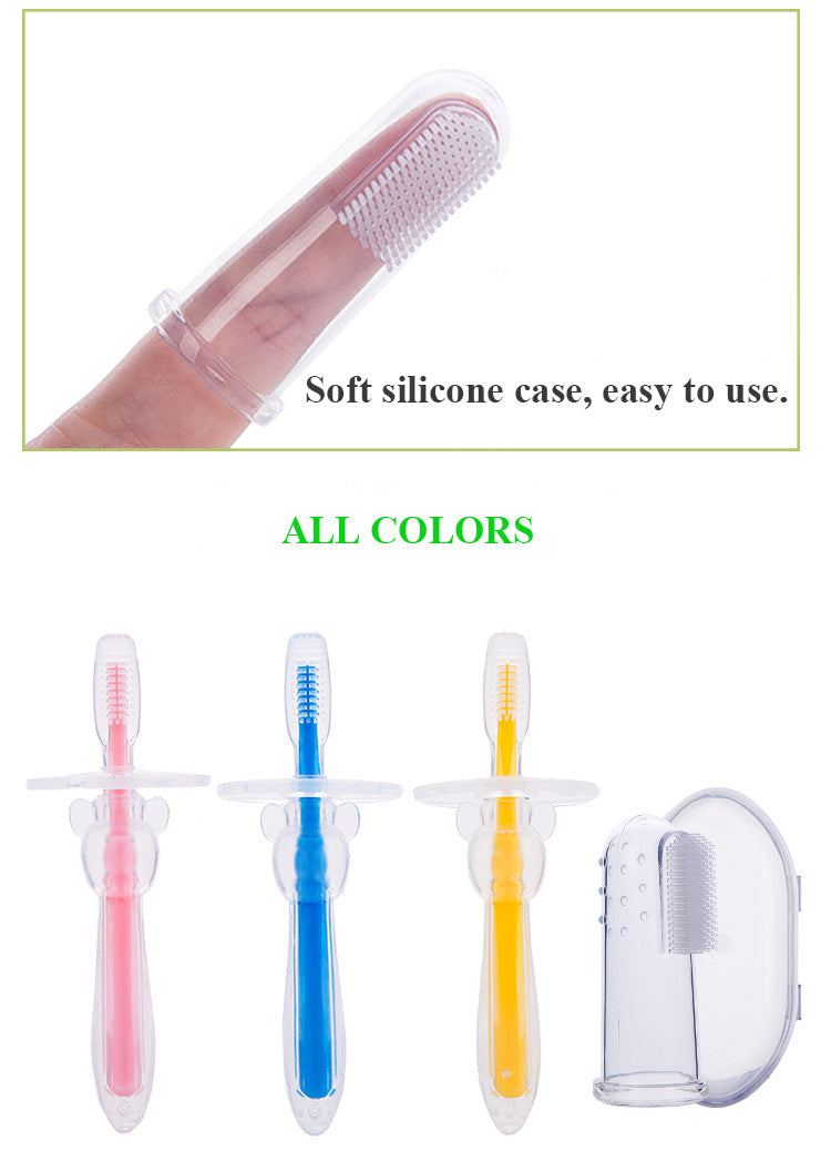 Silicone Baby Toothbrush Teether