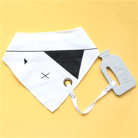 Baby Cotton Silicone Bib