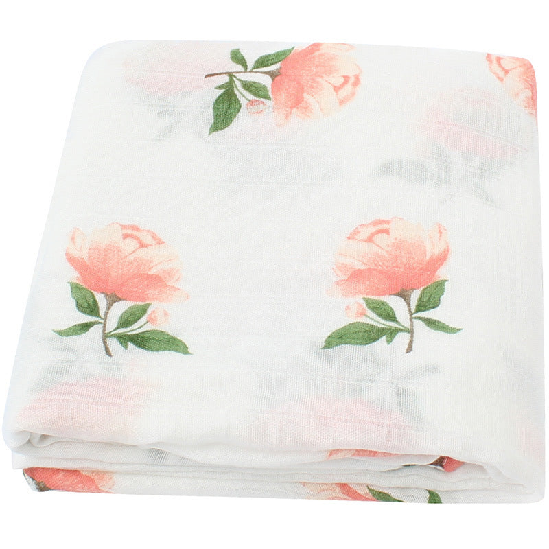 Organic Cotton Baby Swaddle Blanket