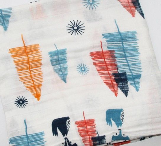 Bamboo Muslin Swaddle Blanket