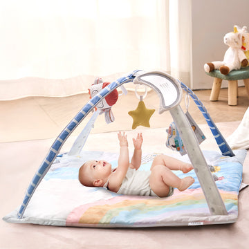 Baby Play Gym + Tummy-Time Activity Mat