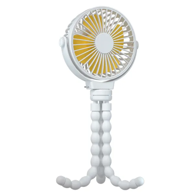 Portable Baby Stroller Fan with Flexible Tripod