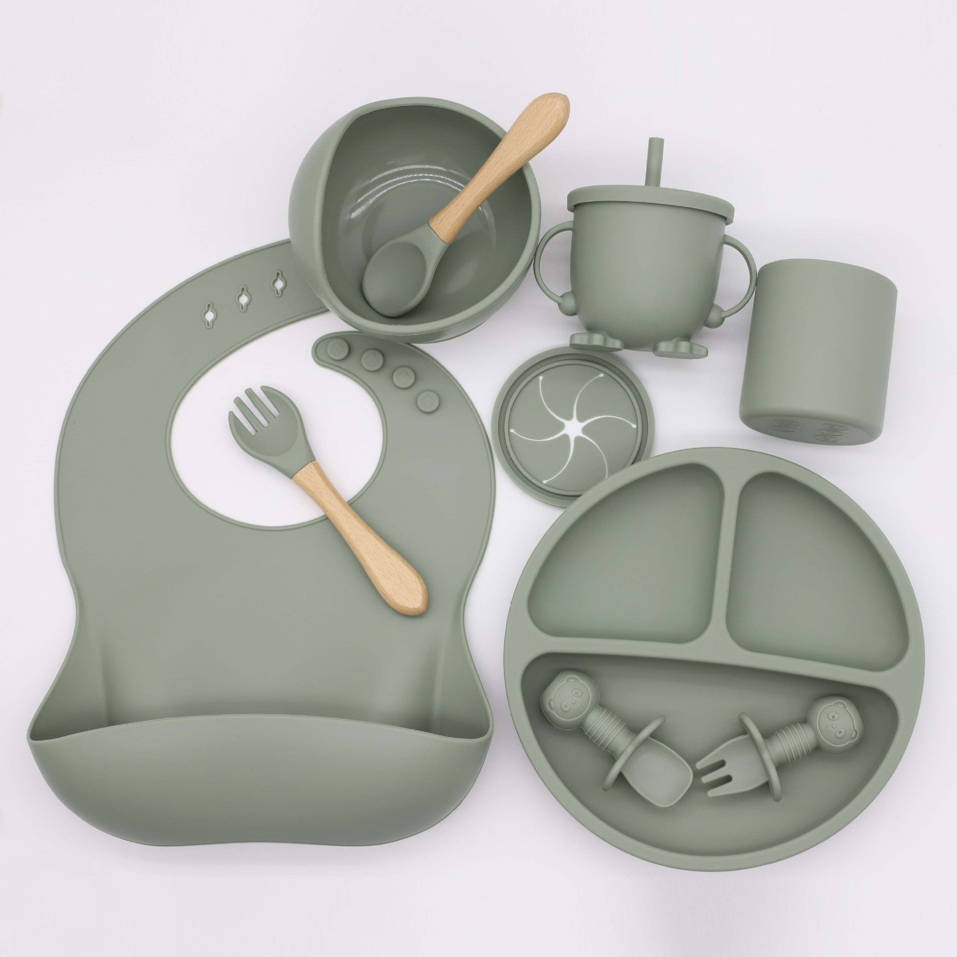 Baby Silicone Feeding Set
